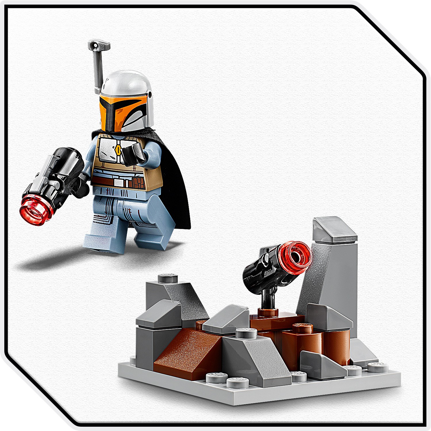 Конструктор LEGO Star Wars Боевой набор Мандалорцы 102 дет. - фото 12