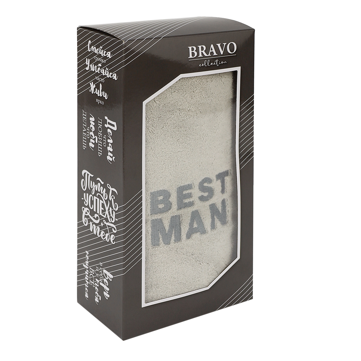 Полотенце BRAVO Азарт 35 x 75 см 1 шт. - фото 1