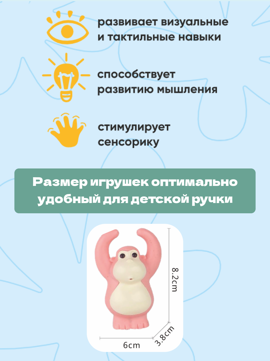 Игрушка bonbela Обезьянки - фото 2