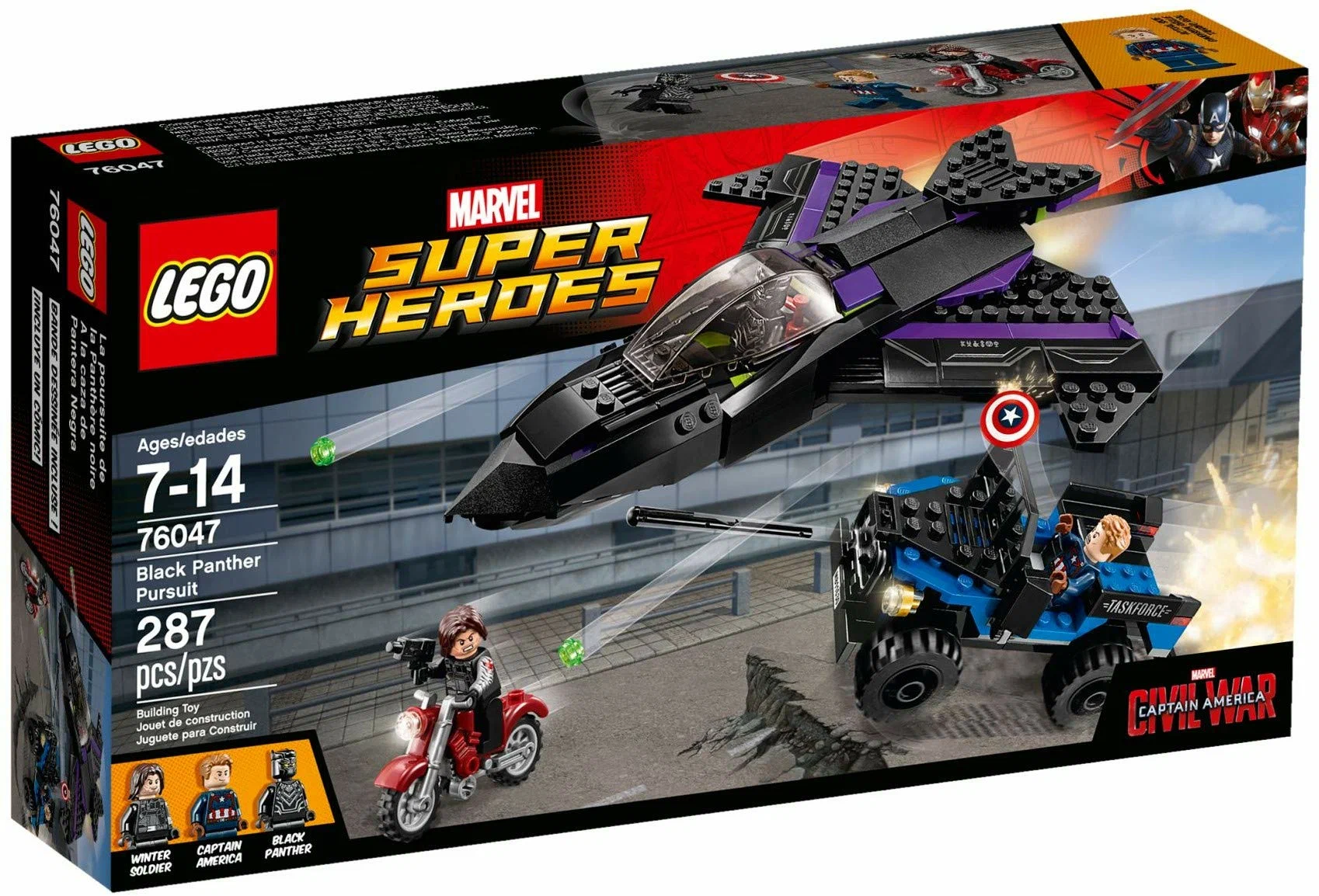 Конструктор LEGO Marvel Super Heroes 76047 275 дет. - фото 1