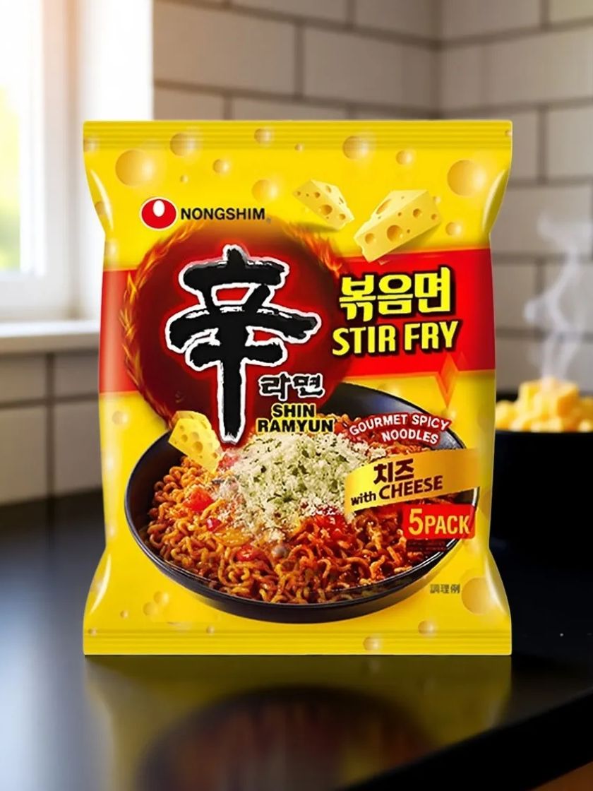 Лапша быстрого приготовления Nongshim сыр - фото 3