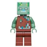 Фигурка LEGO Minecraft Drowned Zombie