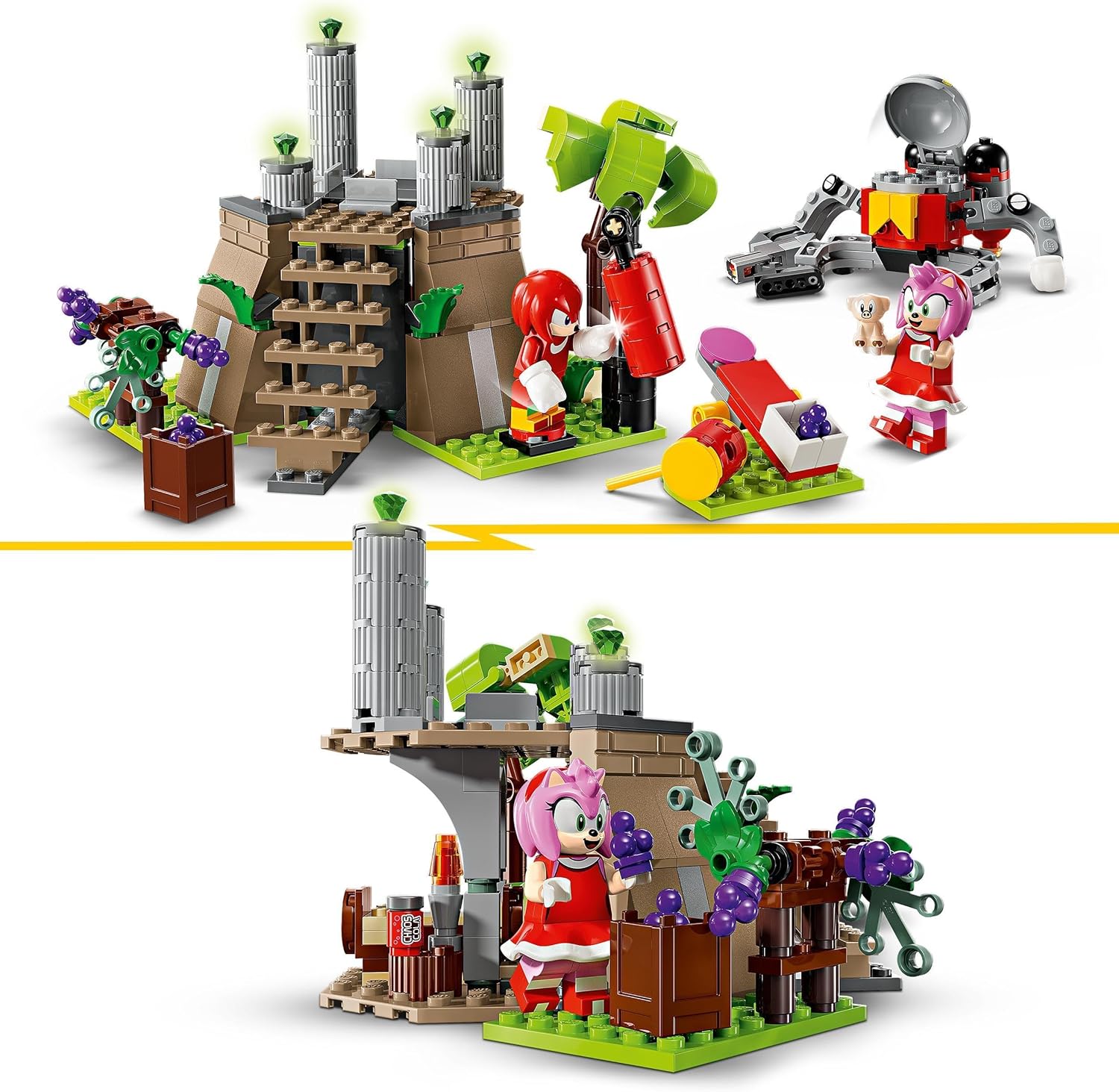 Конструктор LEGO Sonic the Hedgehog Наклз блочный - фото 3