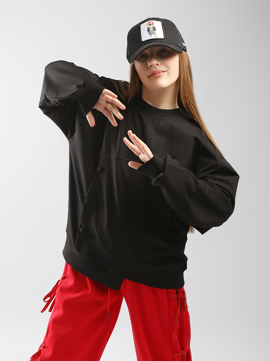 Джемпер Соль и Перец SP2730черный - фото 10