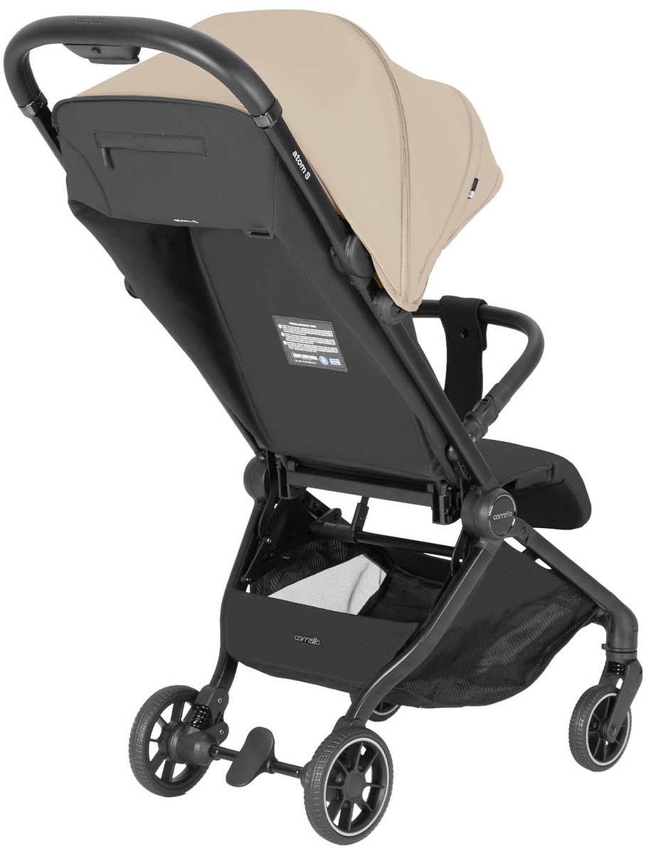 Коляска прогулочная Carrello Atom S CRL-5526 бежевый - фото 6
