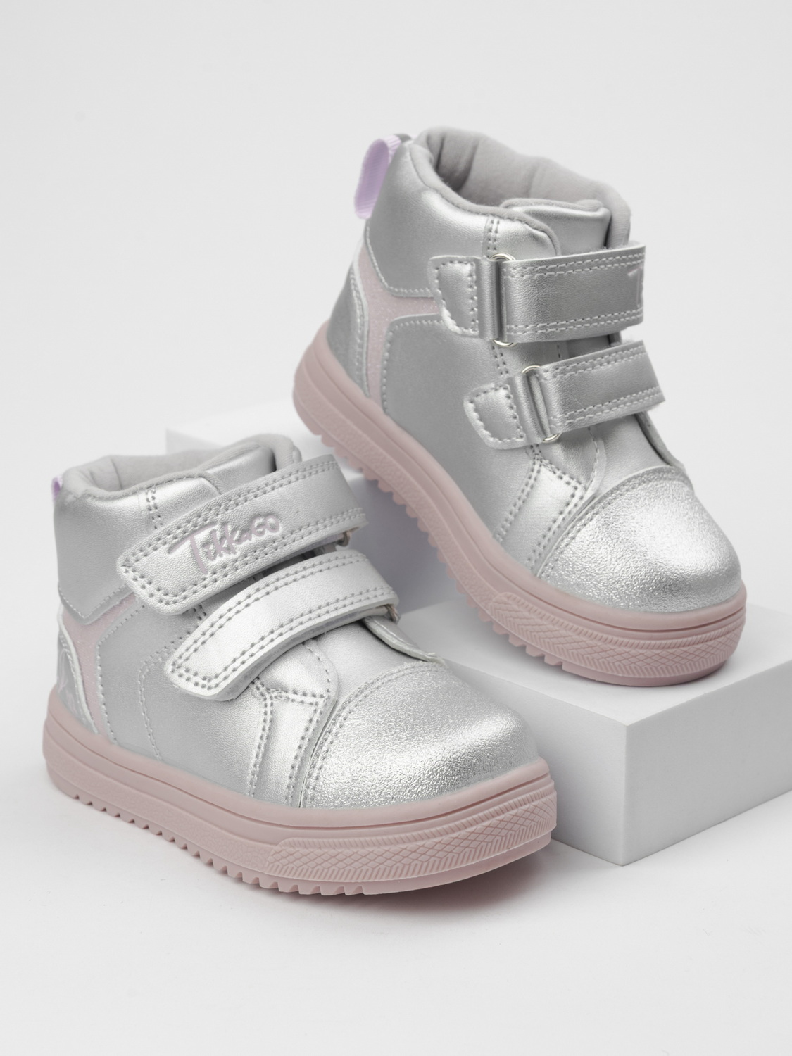 Ботинки TikkaGo 2V16_772607_silver-pink - фото 1