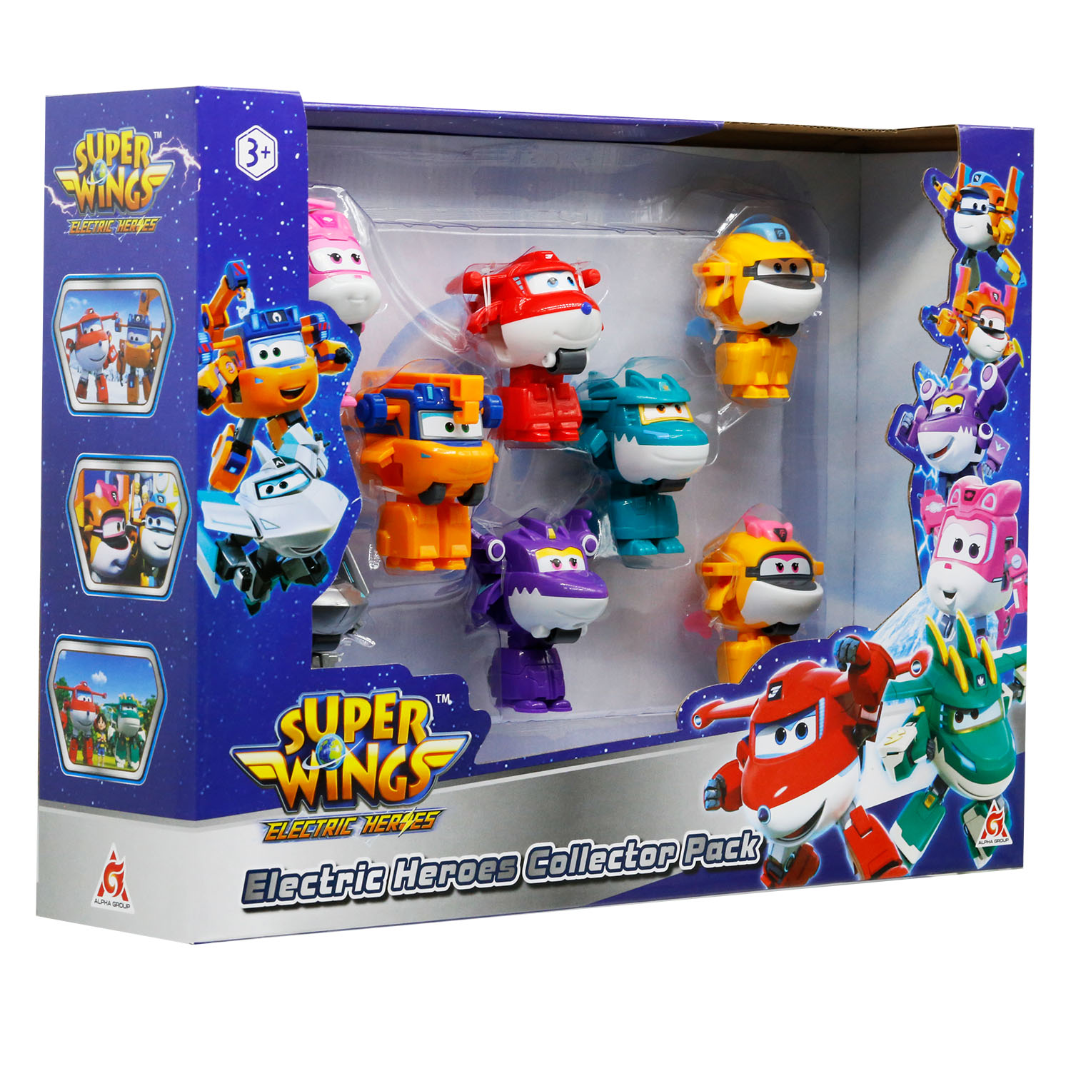 Игровой набор Super Wings 8 мини-трансформеров - фото 11