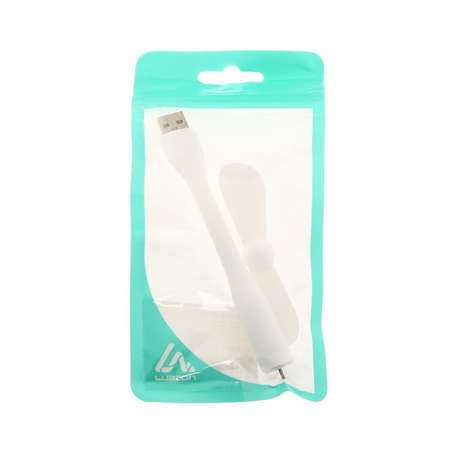 Вентилятор Luazon LOF-05 USB с гибким корпусом Белый 3936800
