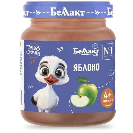Пюре Беллакт яблоко 100г с 6месяцев