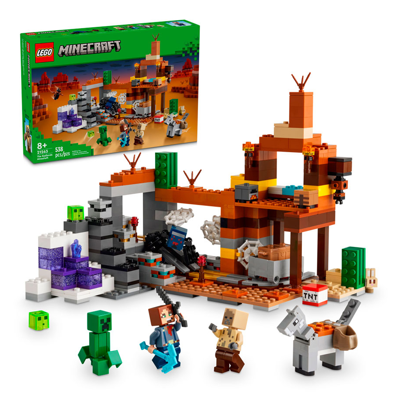 Конструктор LEGO Minecraft 707 дет. - фото 1