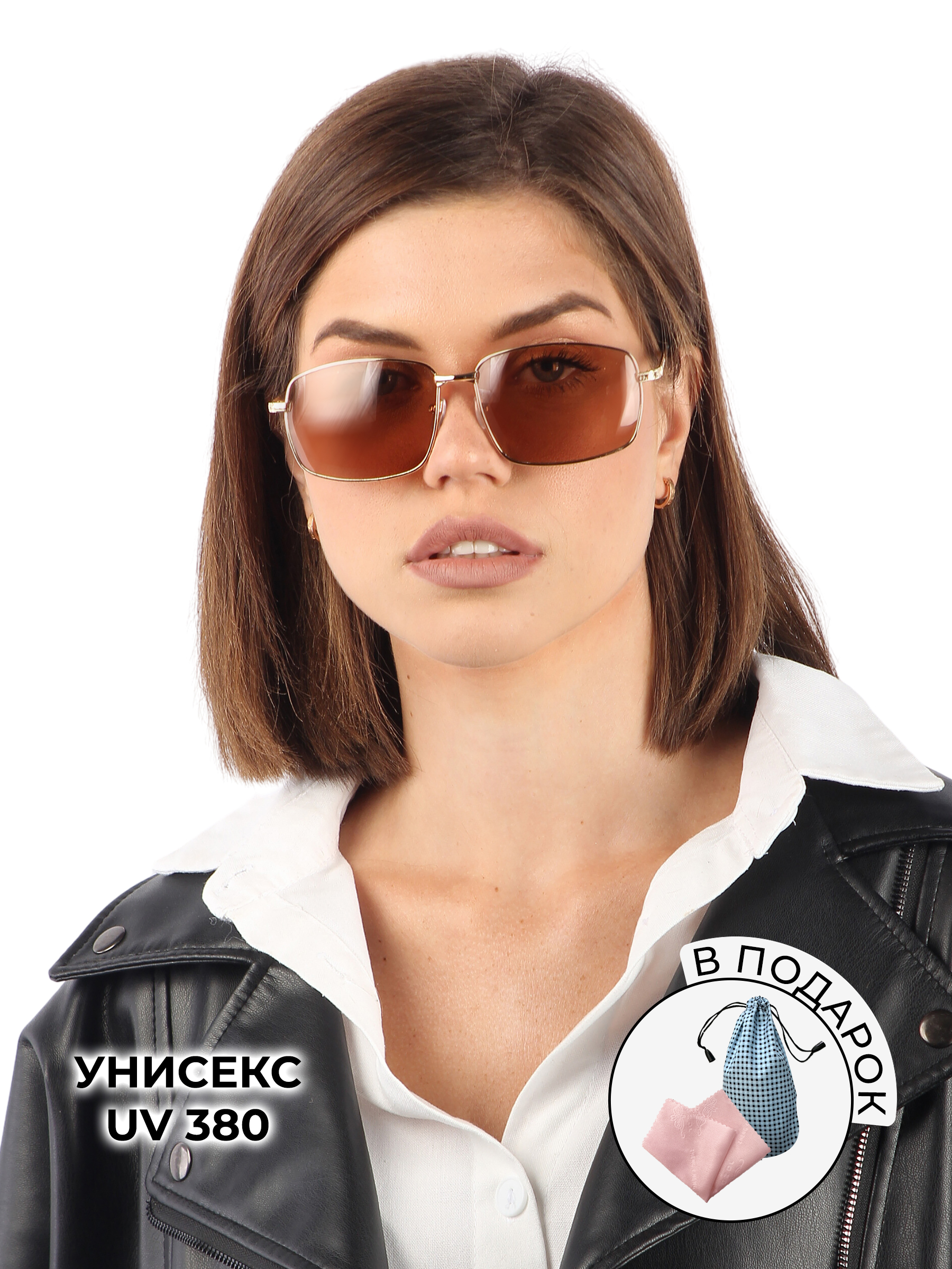 Очки солнцезащитные Pretty Mania RDT006-GBR - фото 2