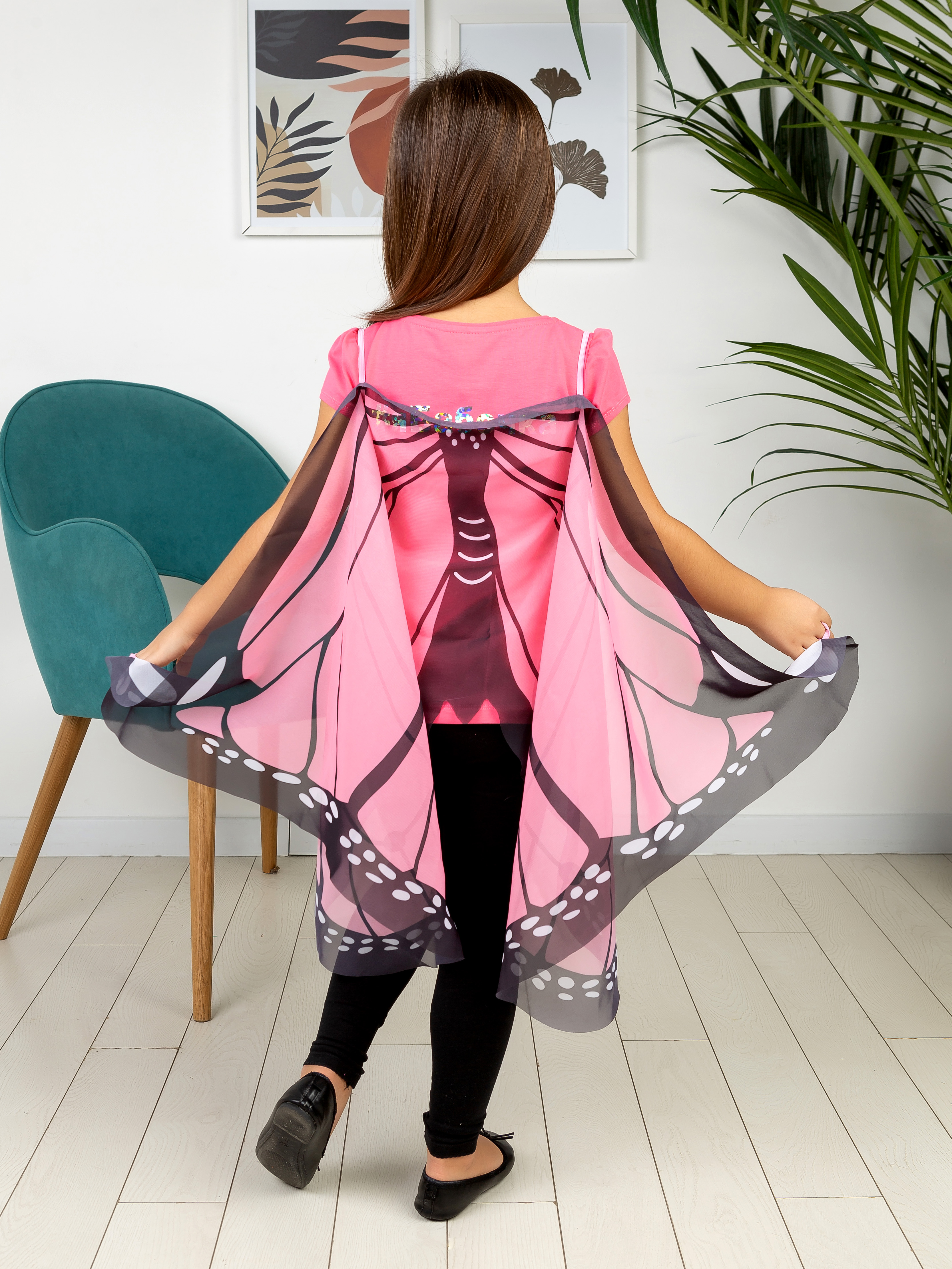 Крылья бабочки AniMashkii из искусственного шелка AW1-001bf-317 - фото 1