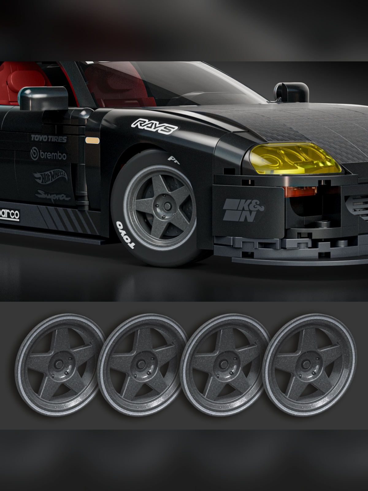 Конструктор Brick Shop TOYOTA SUPRA BRICK SHOP 824 дет. - фото 8