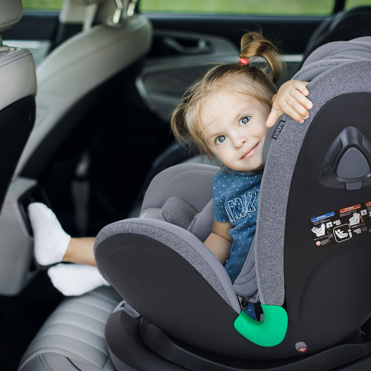 Автокресло Nuovita Isofix 0+/1/2/3 (0-36 кг) бежевый - фото 14