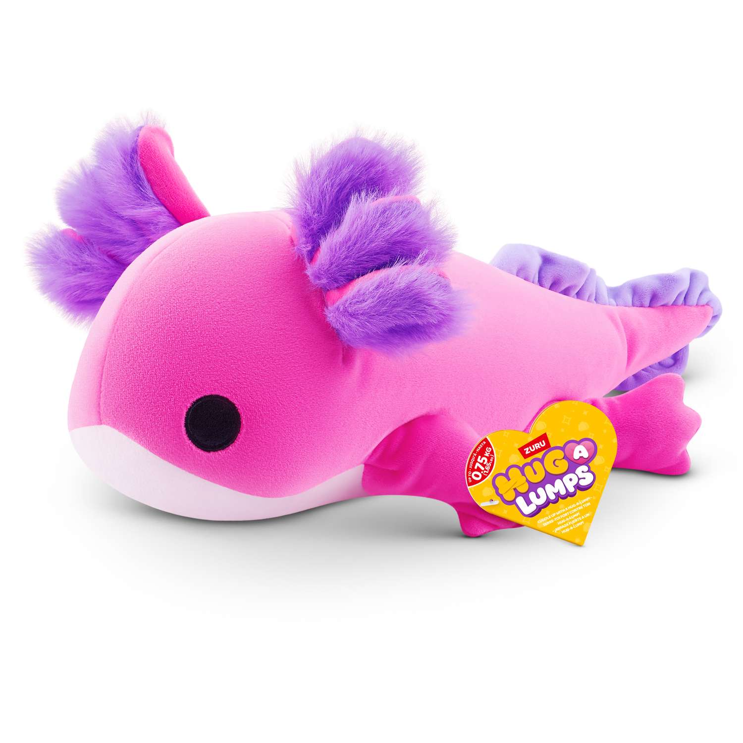 Мягкая игрушка Zuru HUG A LUMPS аксолотль Элли 13 см - фото 9