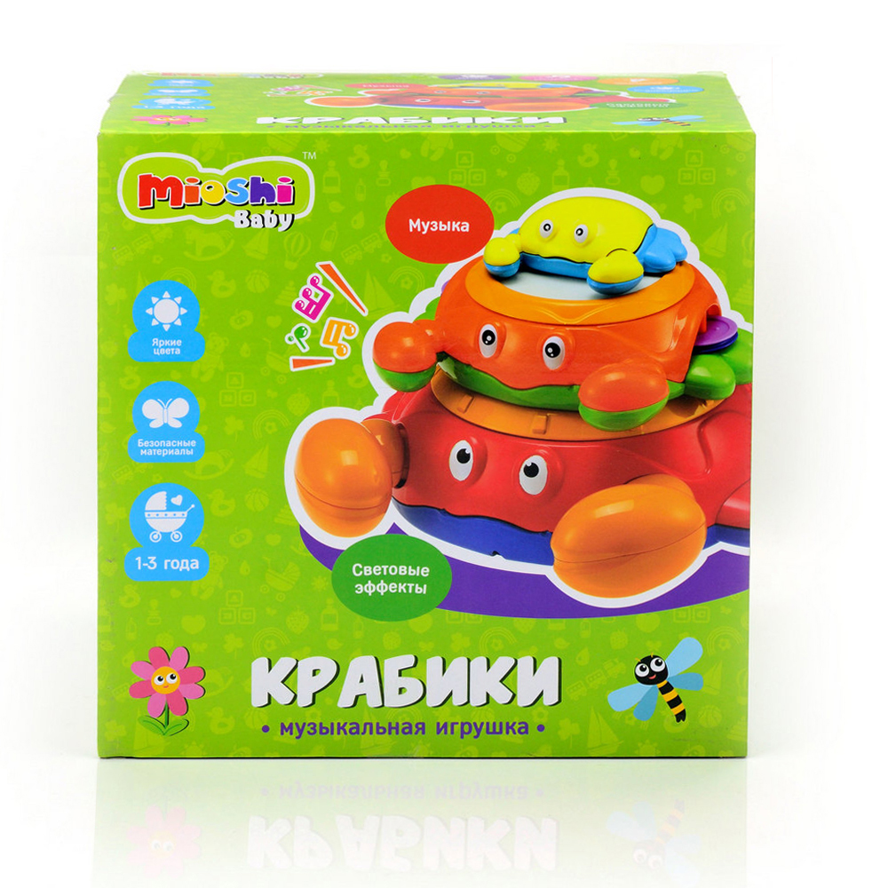 Игрушка Mioshi развивающий центр Крабики - фото 9