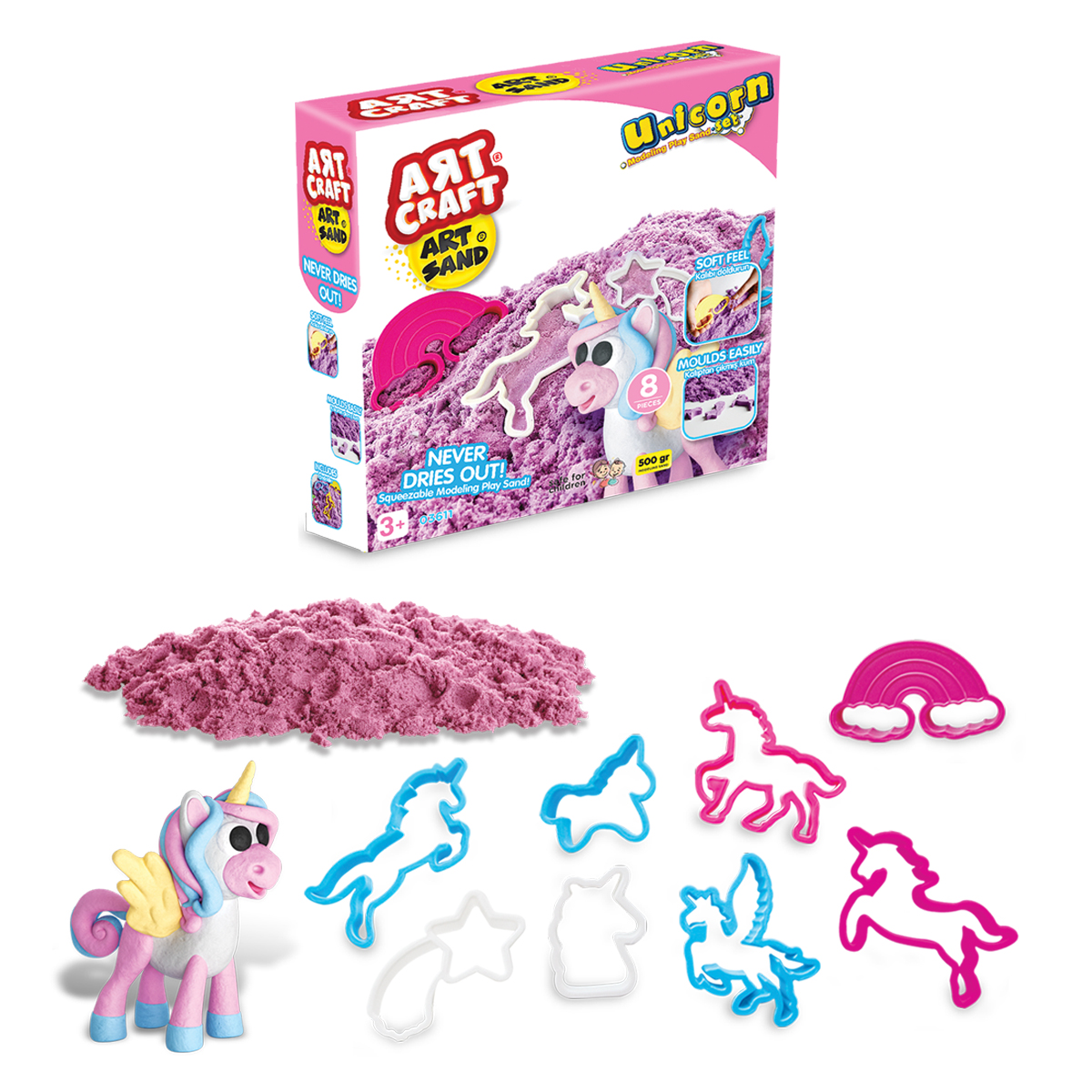 Кинетический песок ART SAND - фото 1