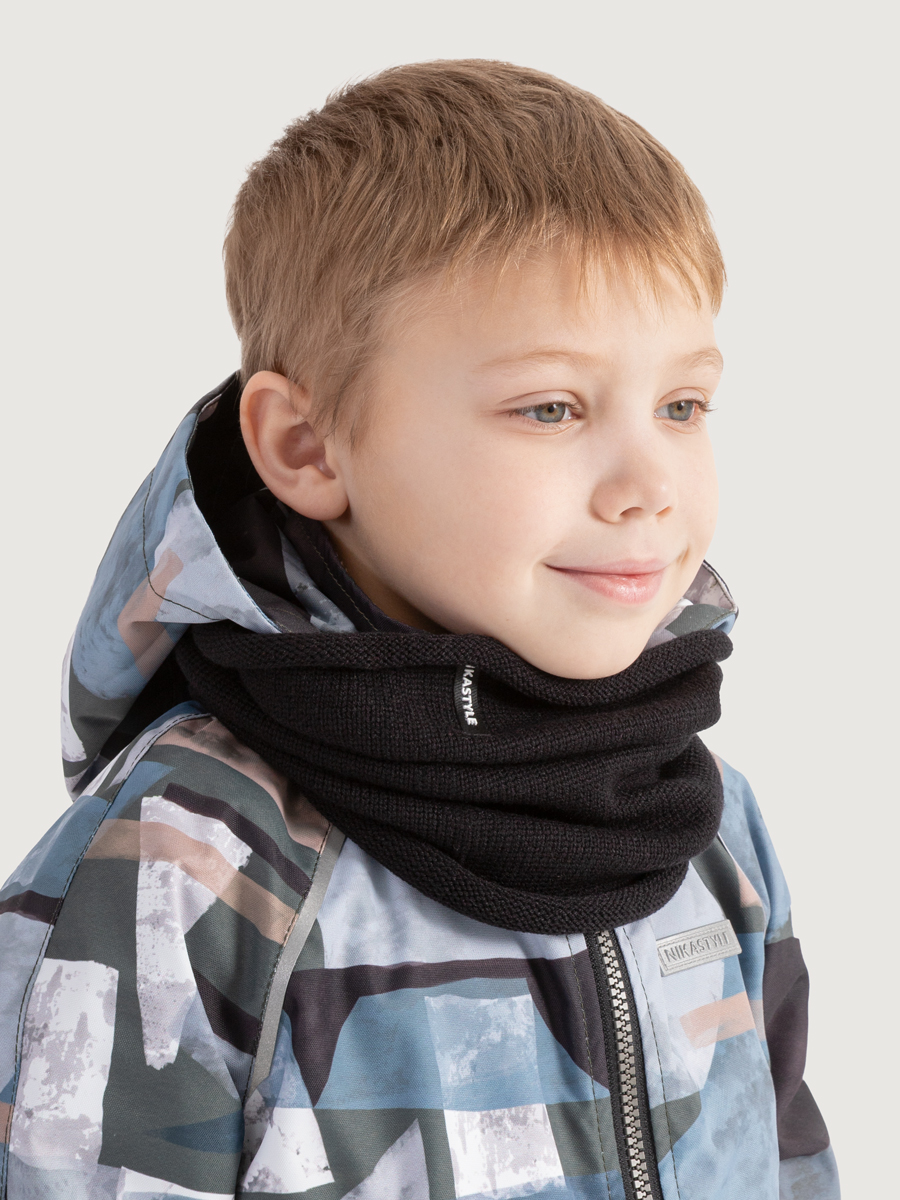 Снуд NIKASTYLE 17м22126 черный - фото 1