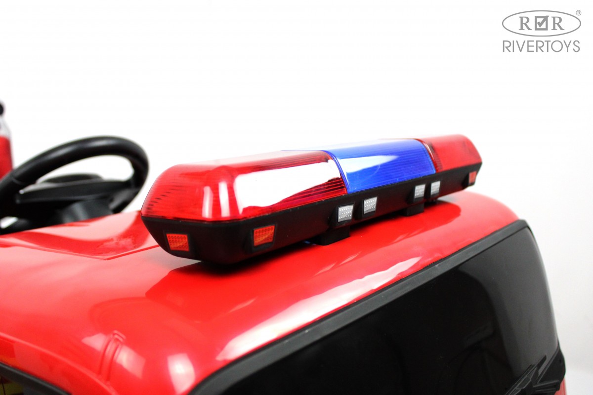 Электромобиль RIVERTOYS A555AA-RED С пультом ДУ - фото 21