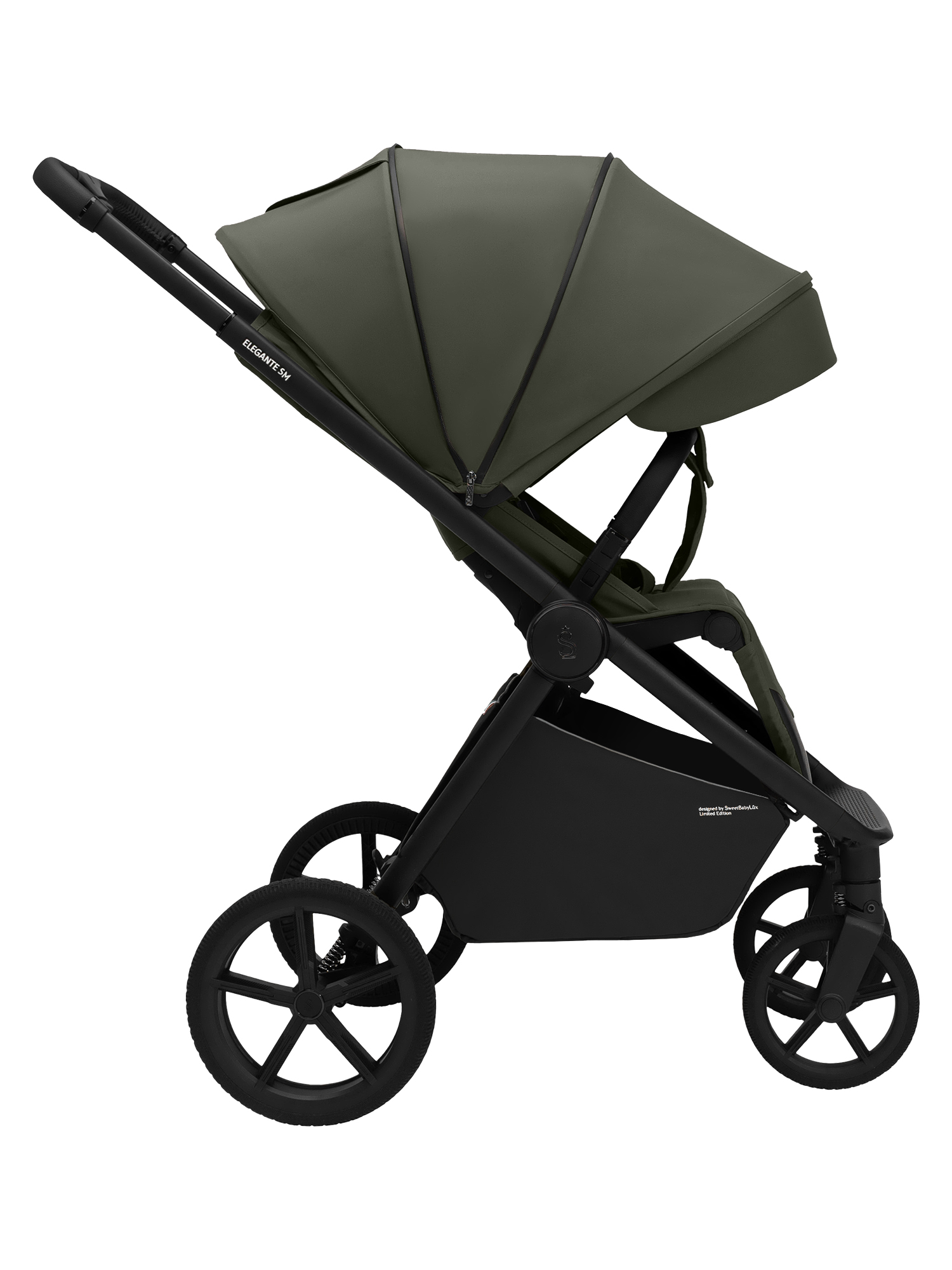 Коляска прогулочная Sweet Baby Elegante SM Green зеленый - фото 16
