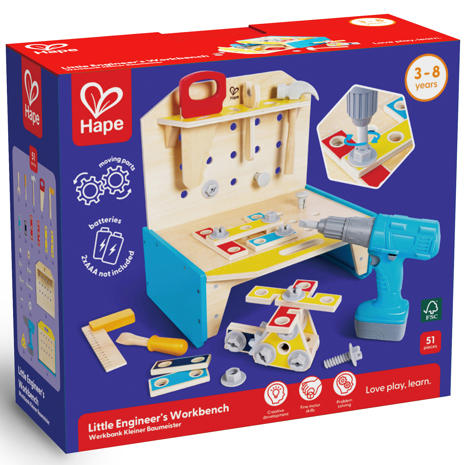 Игрушка Hape Мастер (инструменты) - фото 13