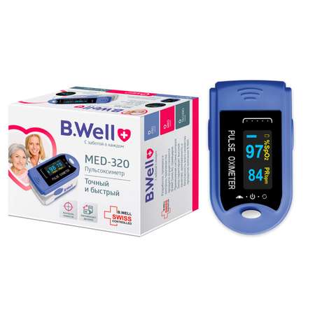 Пульсоксиметр B.Well med-320
