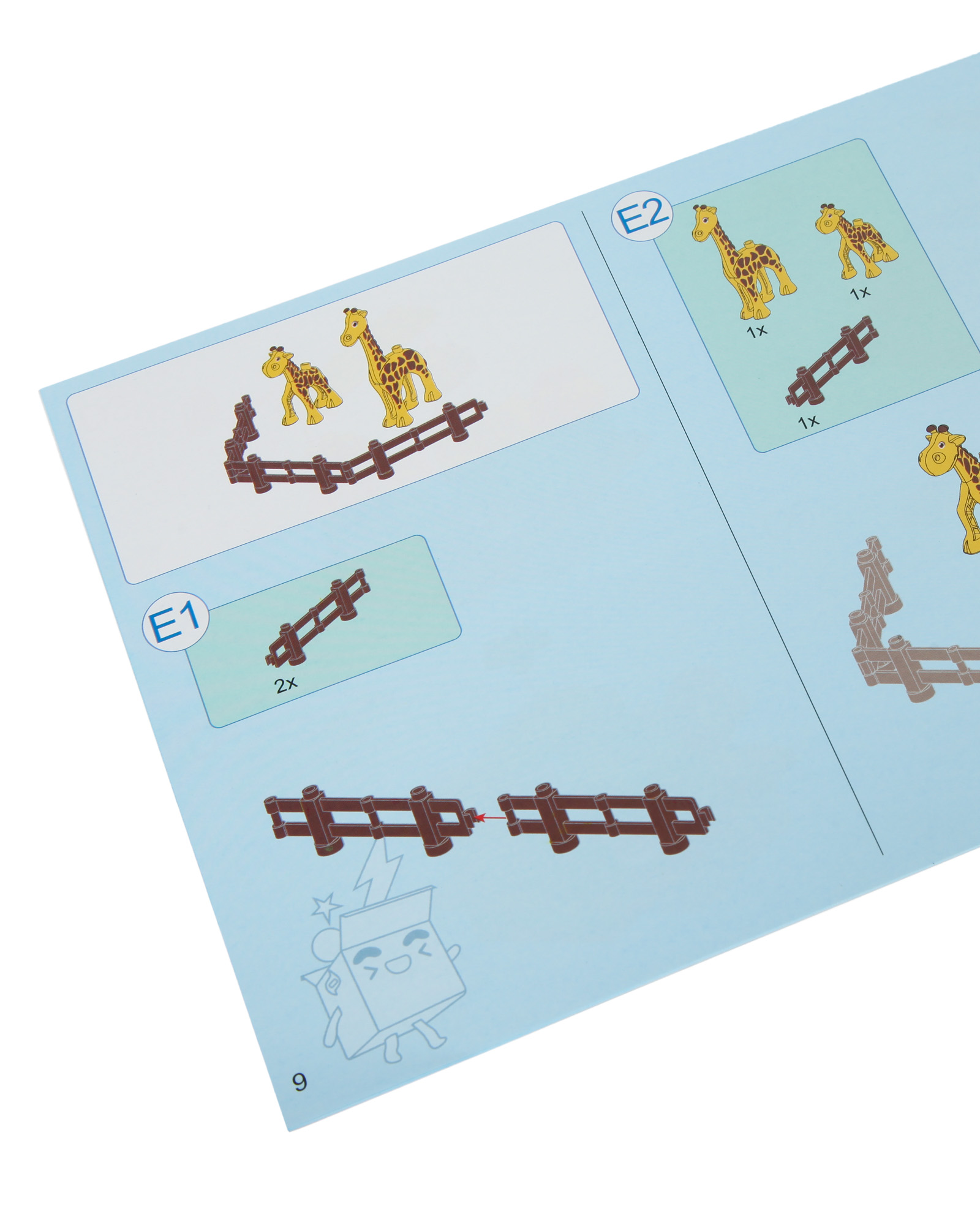 Конструктор QMAN Чудо-зоопарк 51 дет. - фото 8