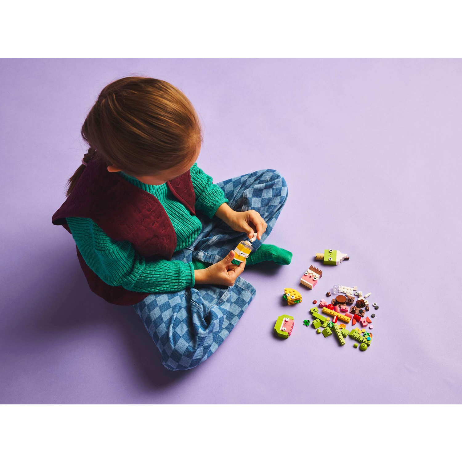 Конструктор LEGO Classic Создаем Еду Друзей 150 дет. - фото 11