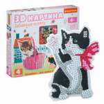 Объемная картина Bondibon 3D Забавные котята 4шт