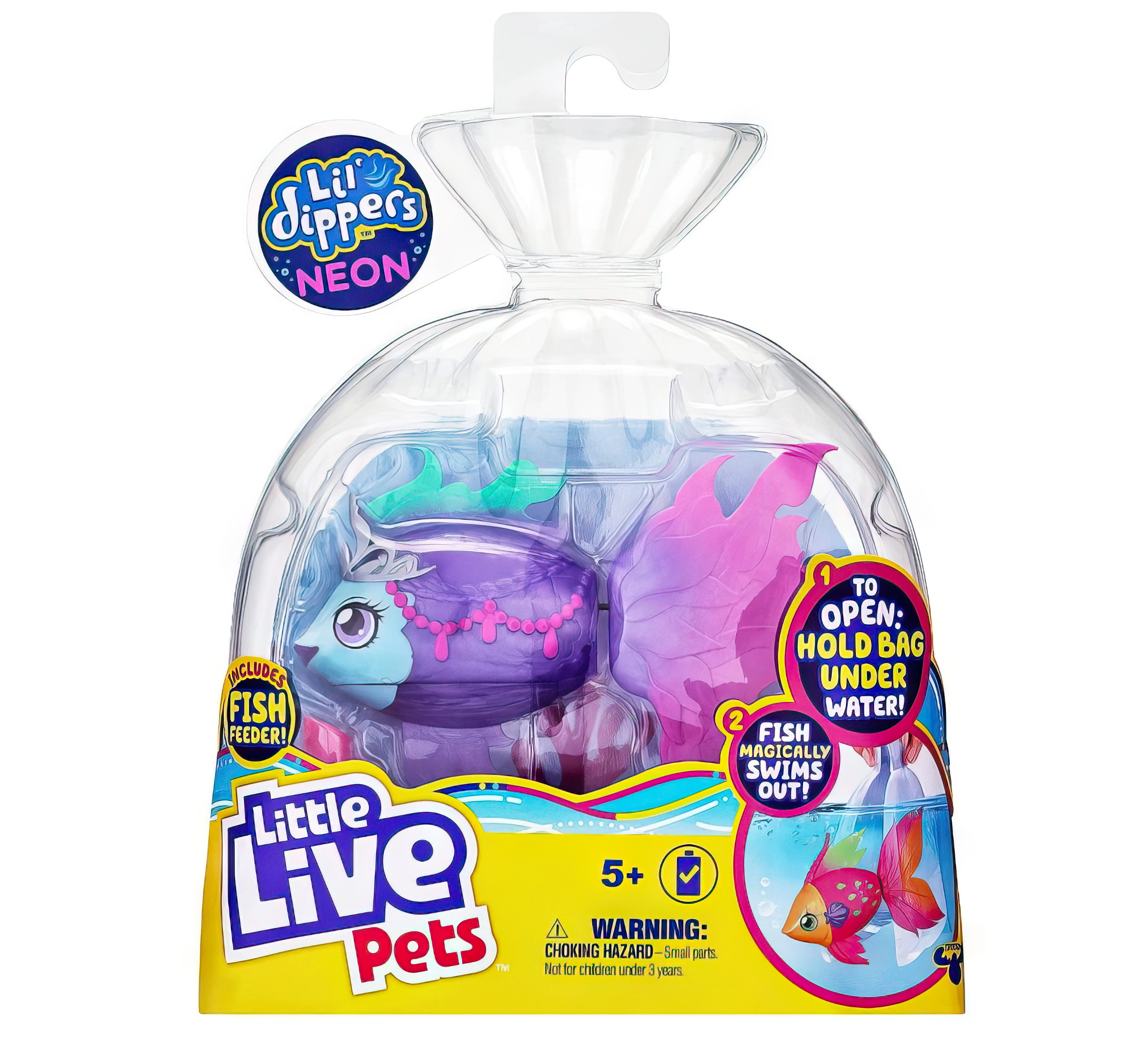Фигурка Moose Little Live Pets Рыбка - фото 2