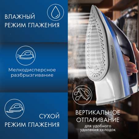 Электрический утюг ENDEVER DELTA-218