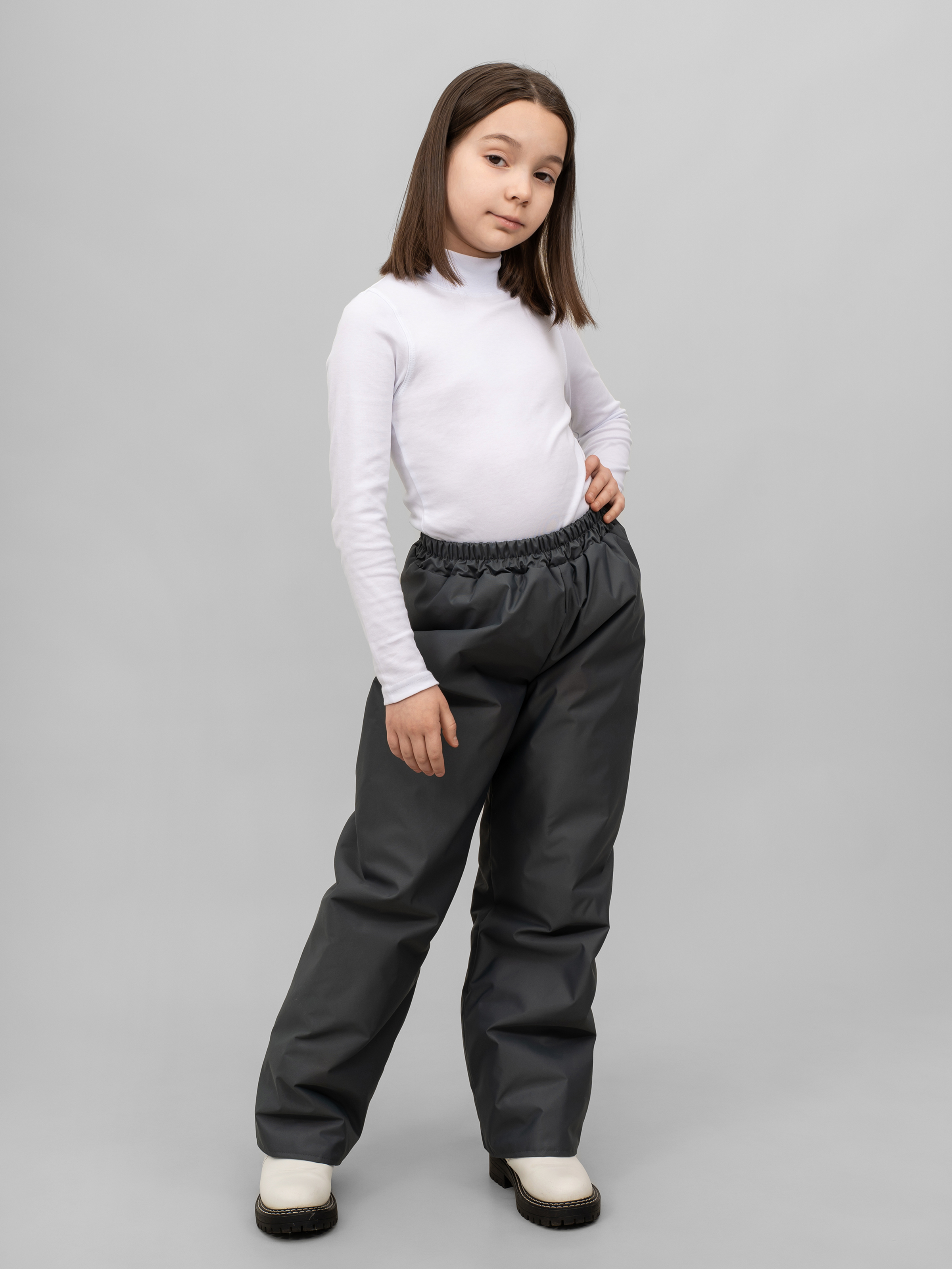 Брюки Arctic kids 10-002 серый - фото 14