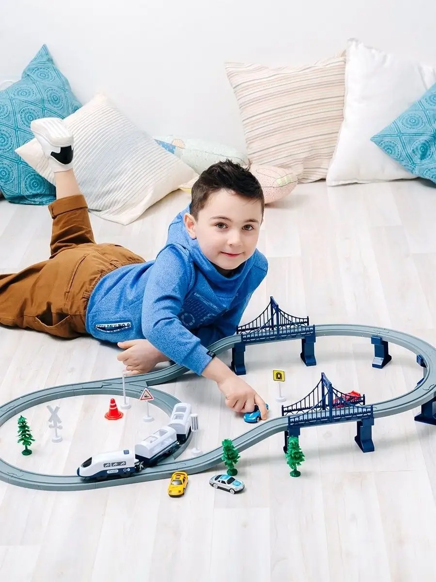 Набор железнодорожный Givito G201-011 - фото 6