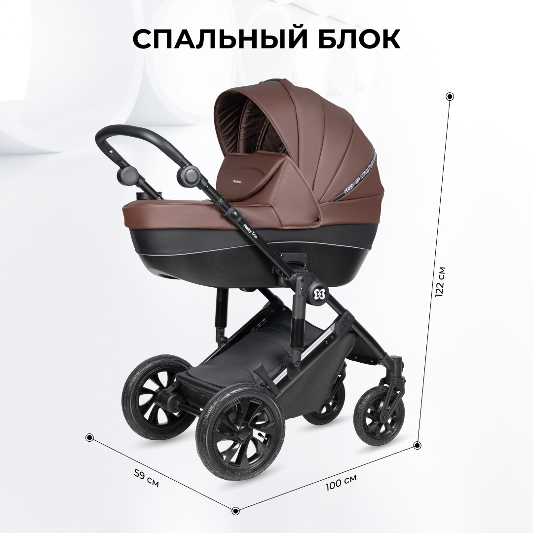 Коляска 3в1 Farfello Molly Trio - фото 6
