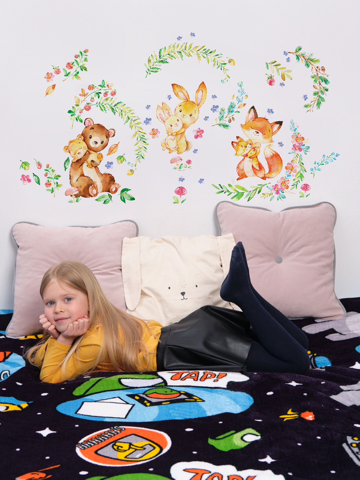 Декоративные наклейки Дрофа-Медиа Мамы и малыши 4257 - фото 10