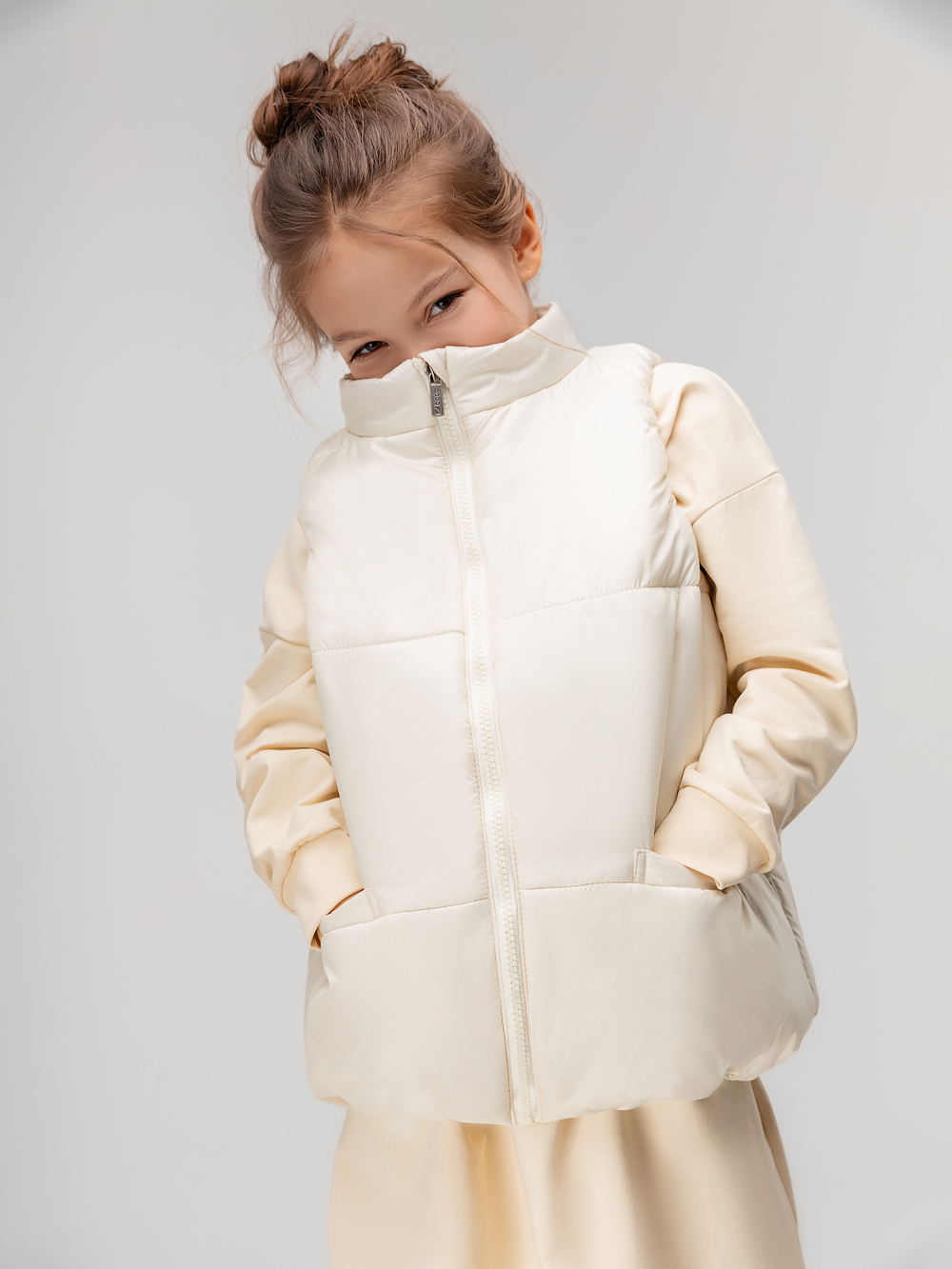 Жилет Bodo 14-56МU_экрю - фото 1