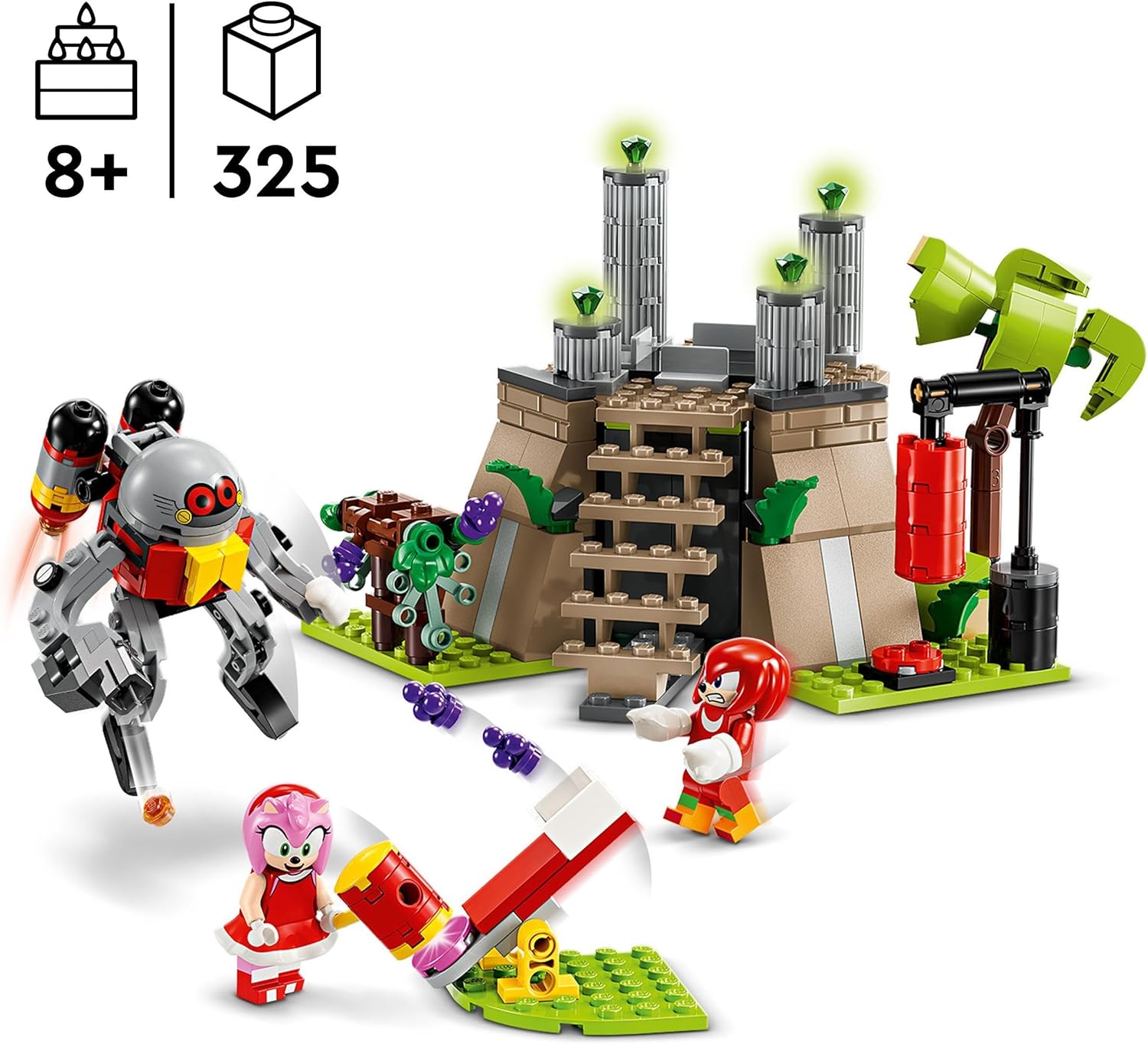 Конструктор LEGO Sonic the Hedgehog Наклз блочный - фото 2