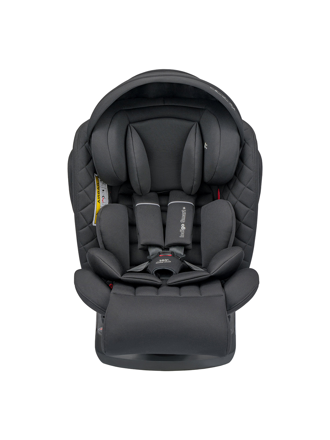 Автокресло Indigo SMART+ черный Isofix 0+/1/2/3 (0-36 кг) - фото 3
