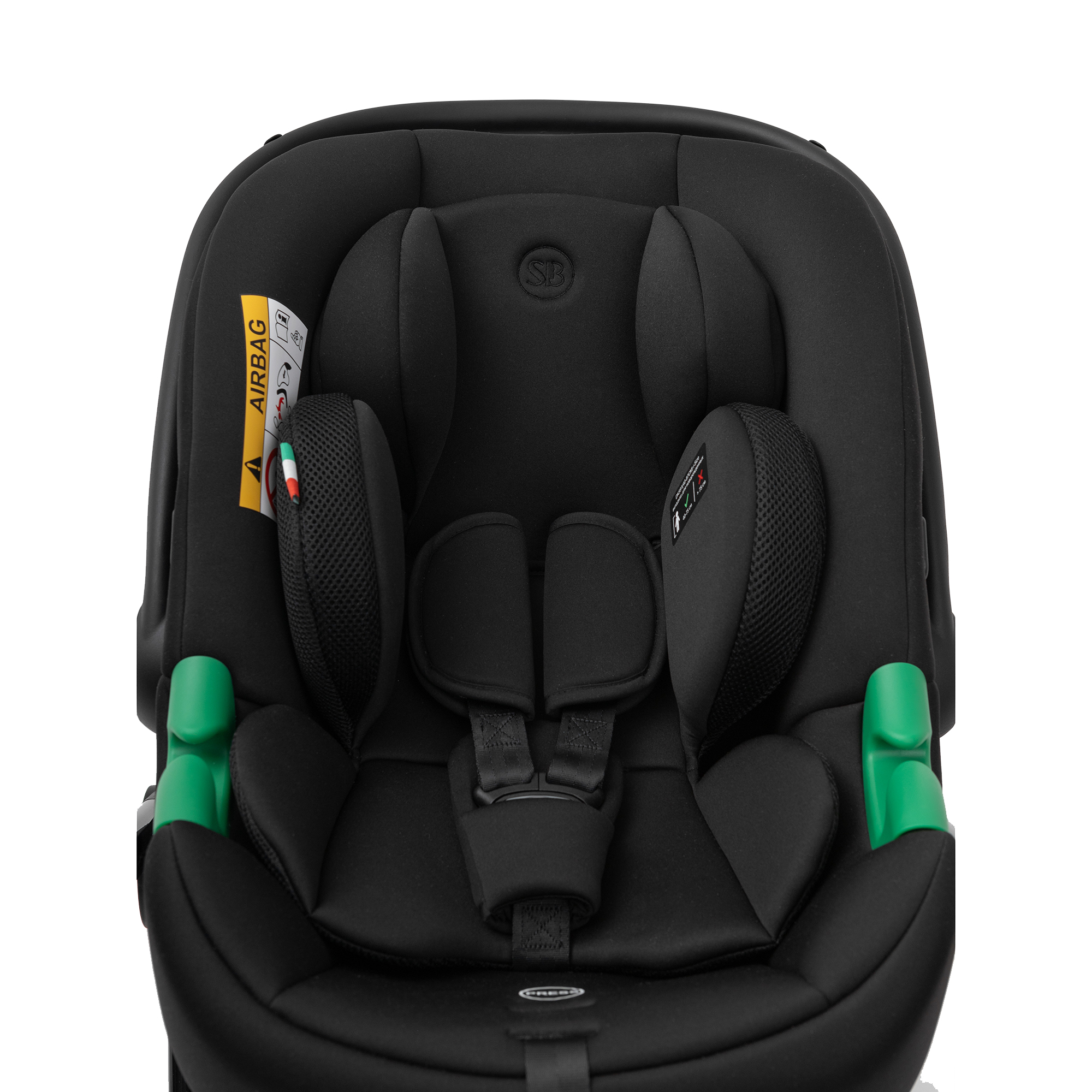 Автокресло Sweet Baby Elegante Plus DK591 Black 0 (0 -13 кг) черный - фото 31