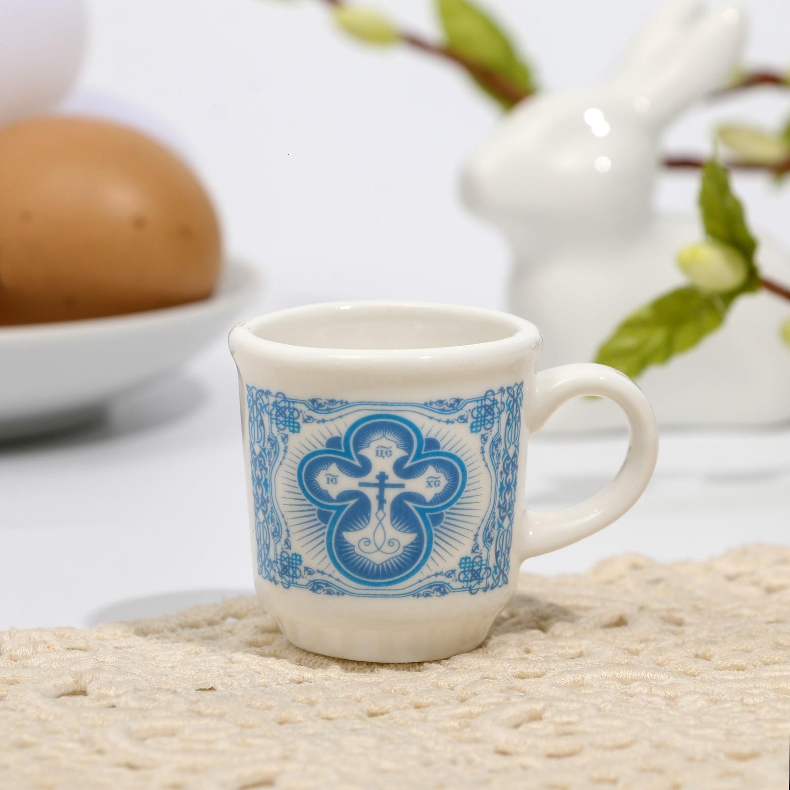 Кружечка для святой воды Sima-Land Крест православный 5 5 х 4 х 3 см - фото 6