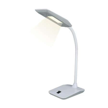 Светильник настольный Uniel TLD-545 Grey-White/LED/350Lm/3500K