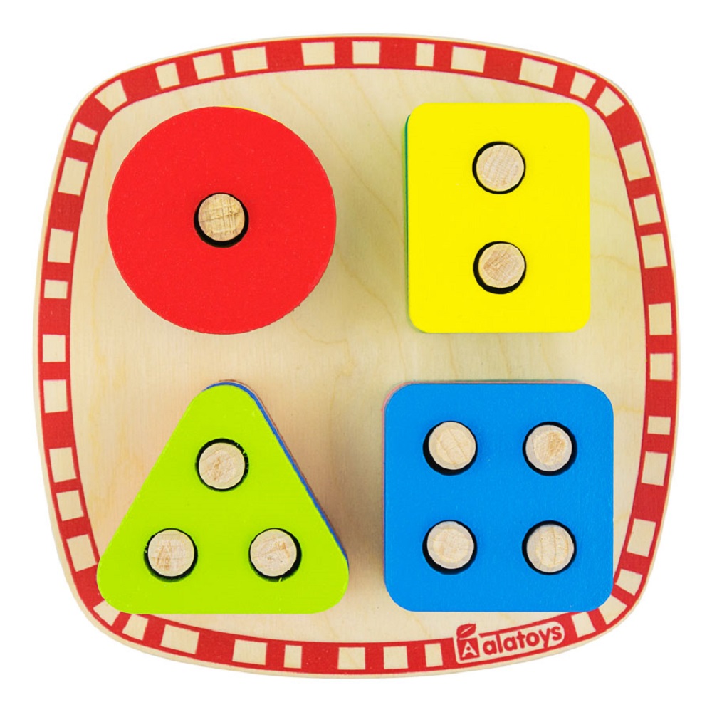 Игрушка Alatoys сортер Монтессори в ассортименте - фото 3