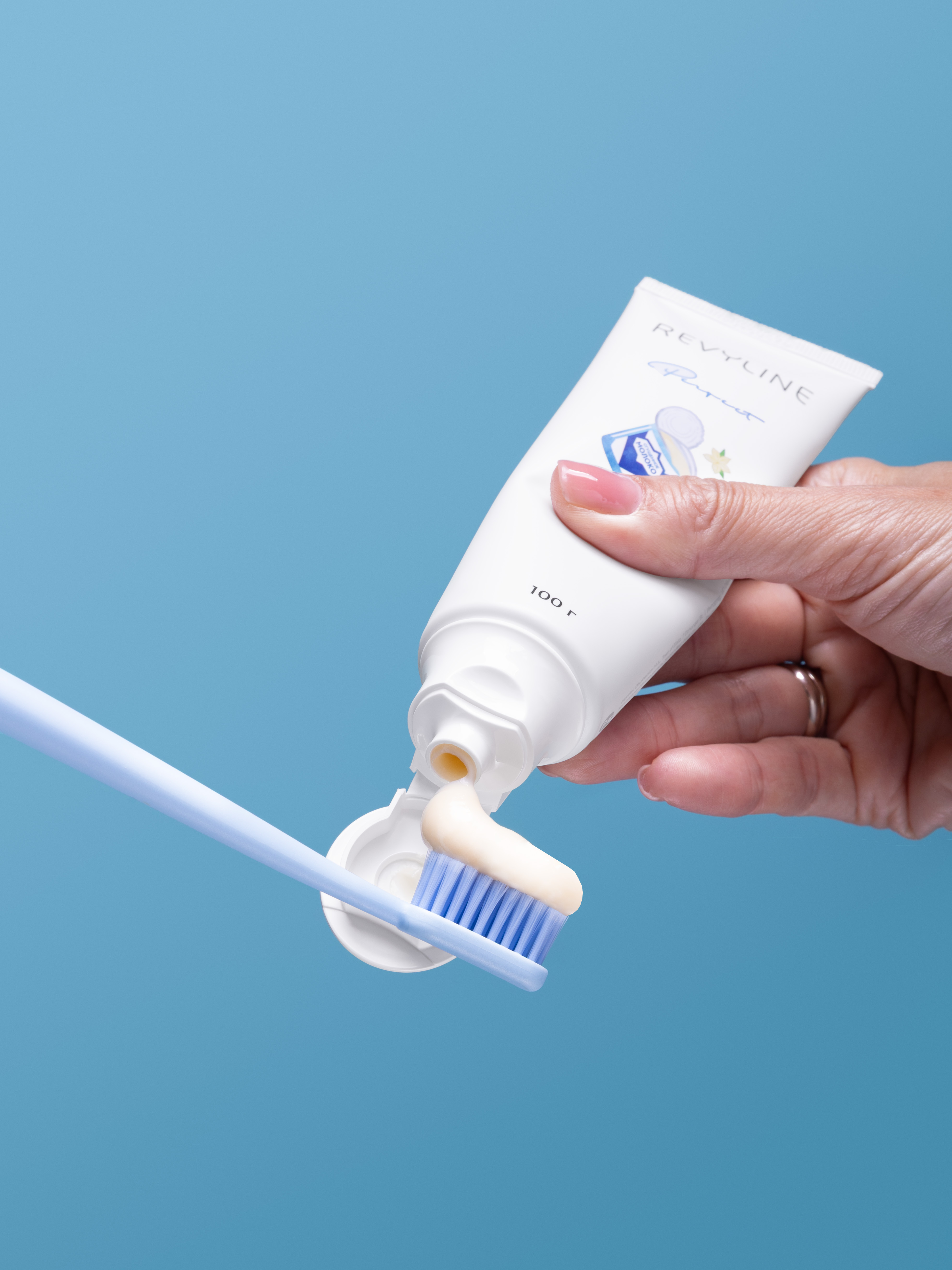 Зубная паста Revyline с фтором Сгущенное молоко и Ваниль 100 г - фото 8