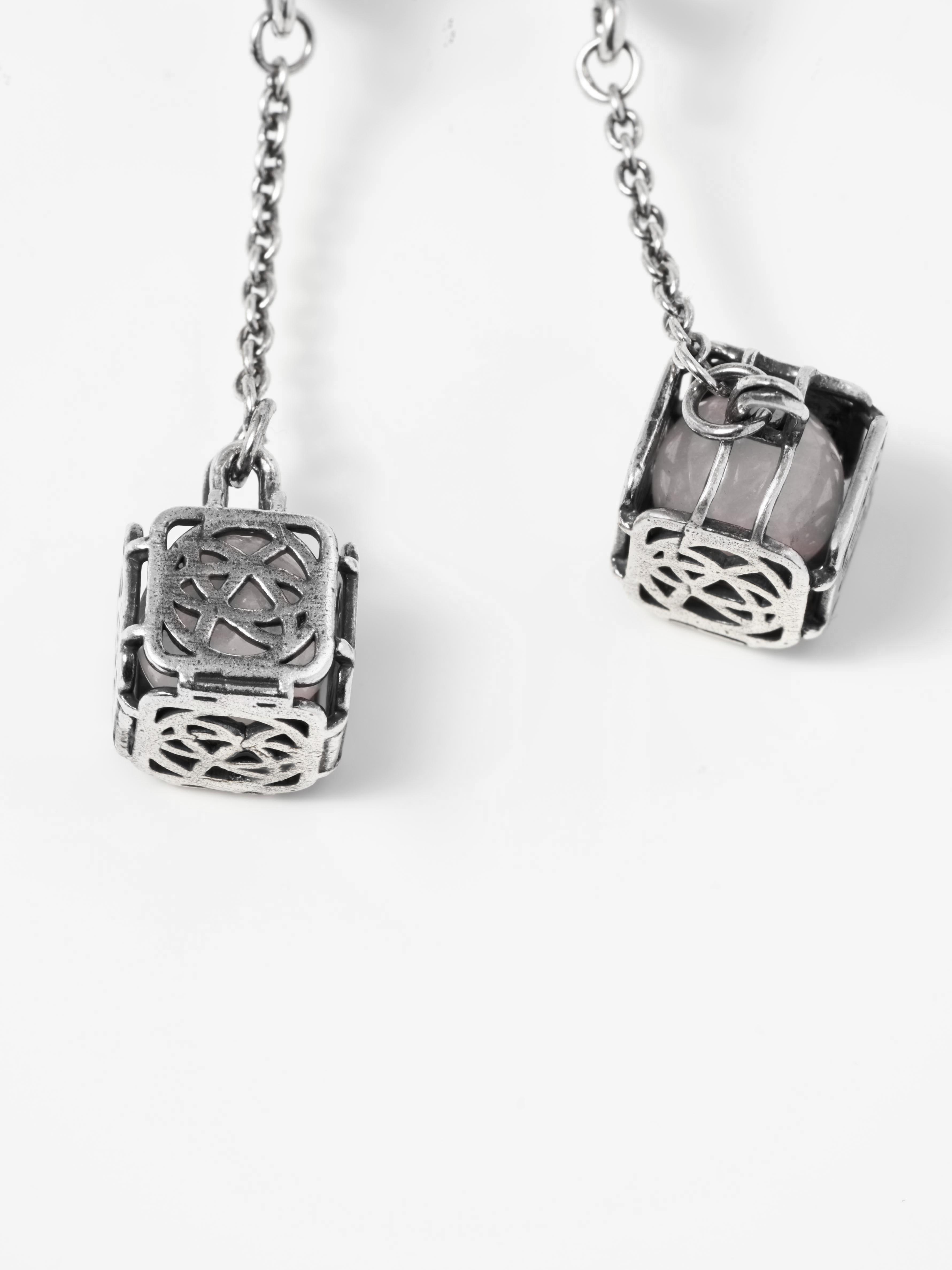 Серьги Shine and Beauty 30433-7-с-кварцроз - фото 4