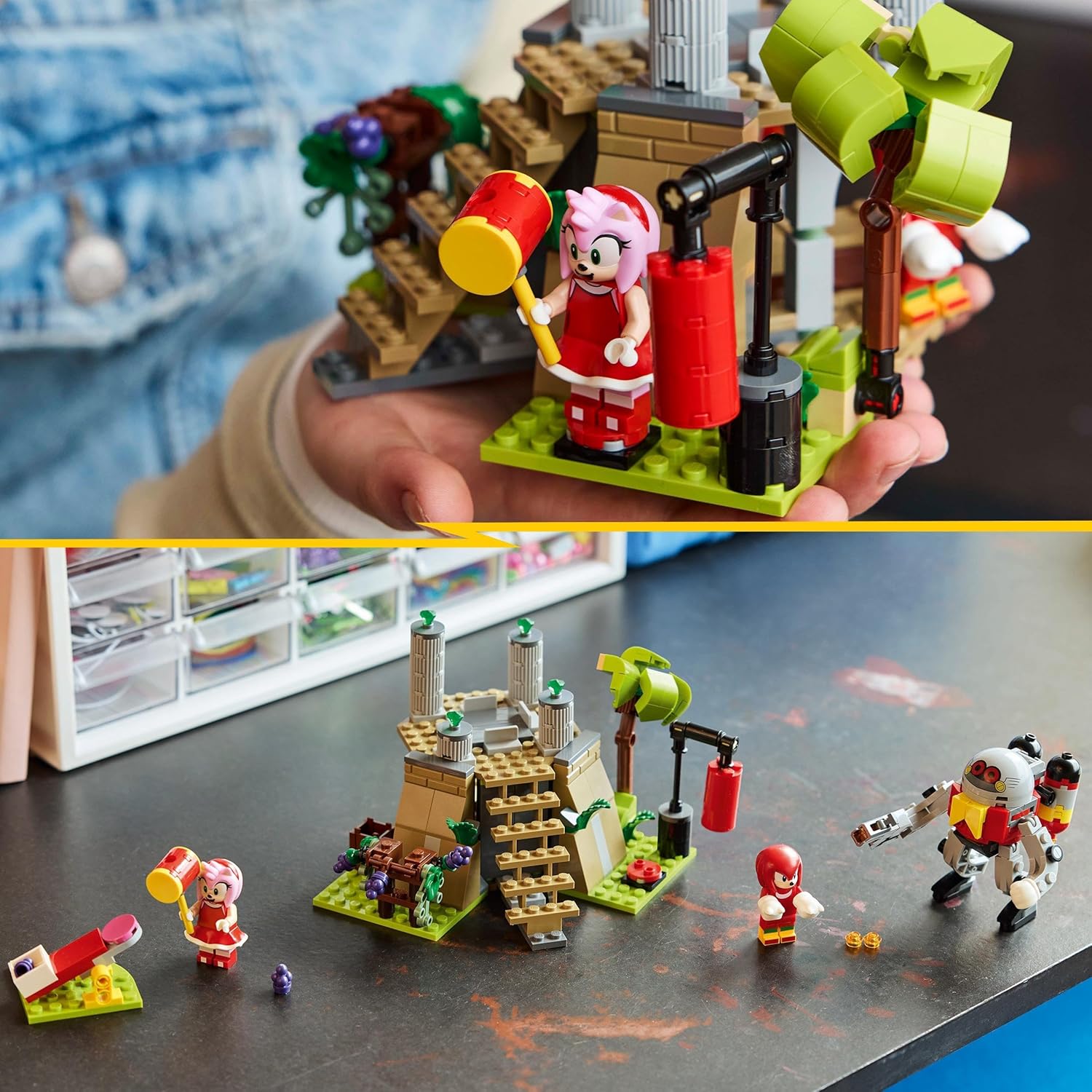 Конструктор LEGO Sonic the Hedgehog Наклз блочный - фото 5