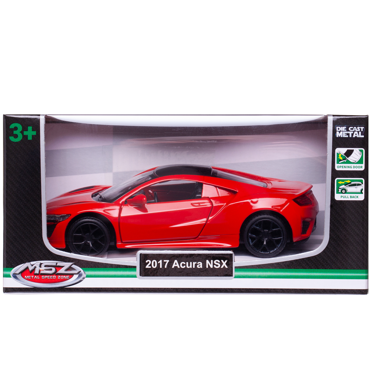 Автомобиль Abtoys Honda MSZ 1:43 WE-15957R - фото 2