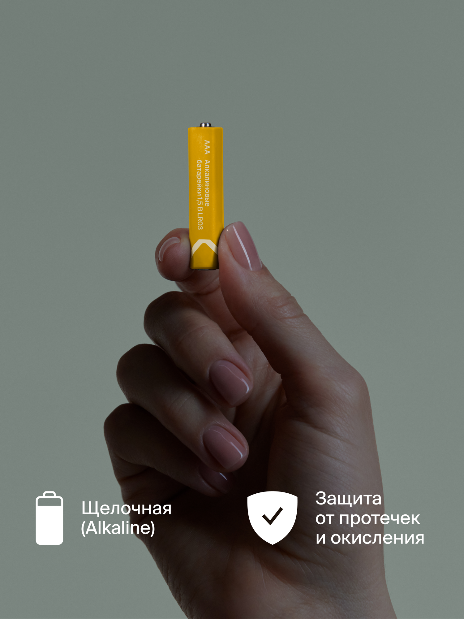 Батарейки алкалиновые COMMO Everyday Batteries LR03-ААА 20 штук в упаковке - фото 3