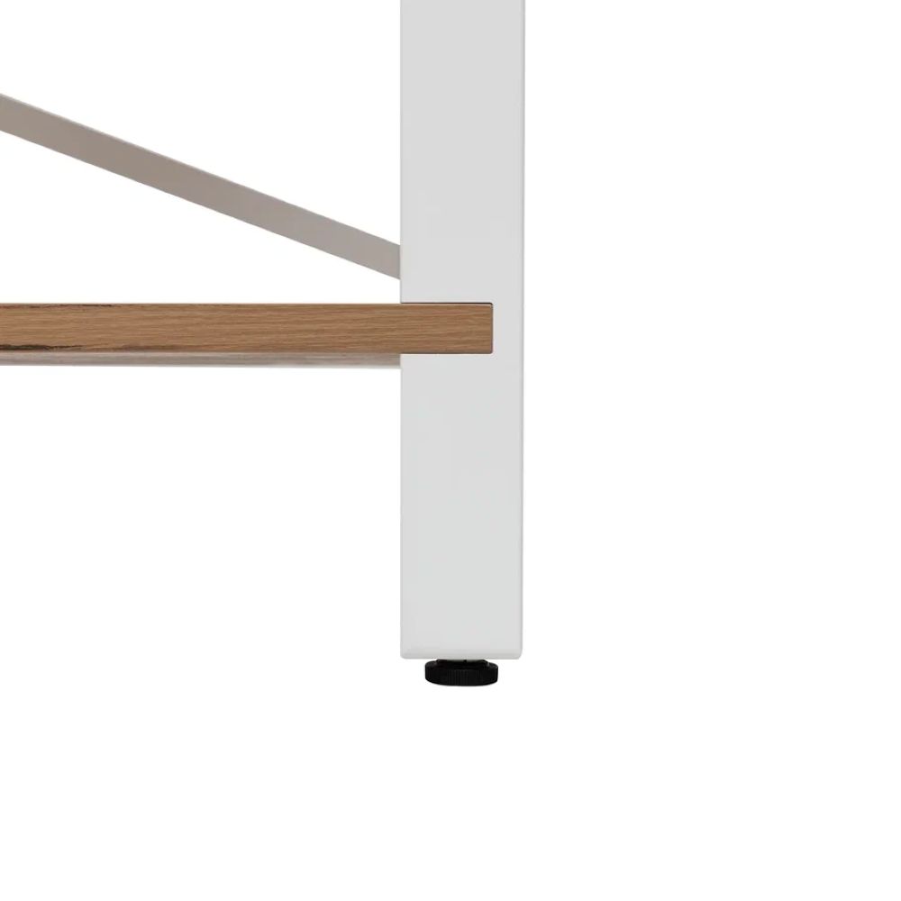 Стеллаж Leset Стилвуд 126 Белый/Дуб крафт золотой - фото 10