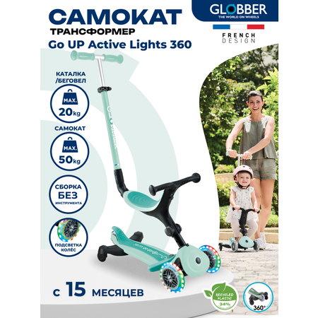 Самокат Globber трехколесный