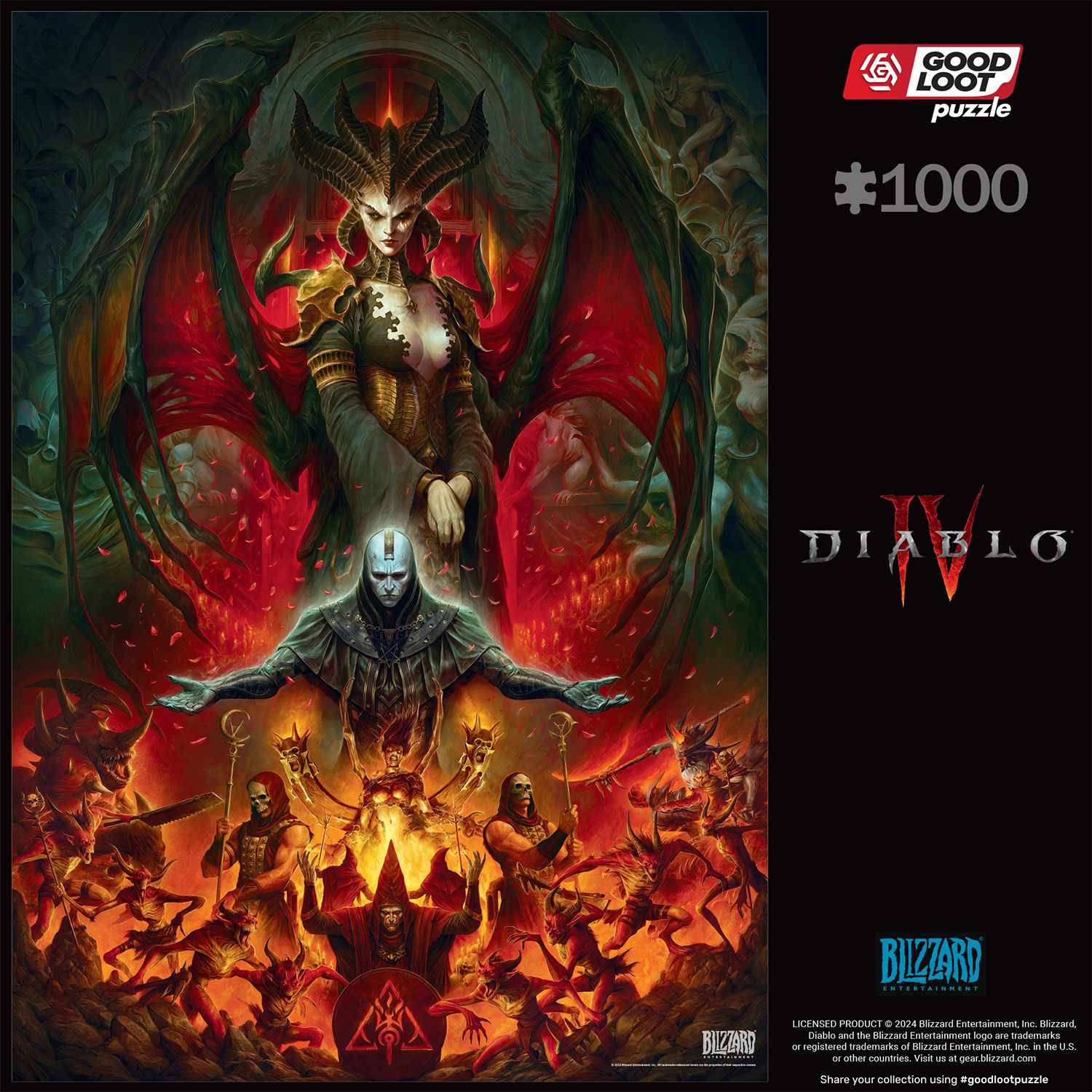 Пазл Good Loot Diablo IV Lilith Composition классический - фото 8